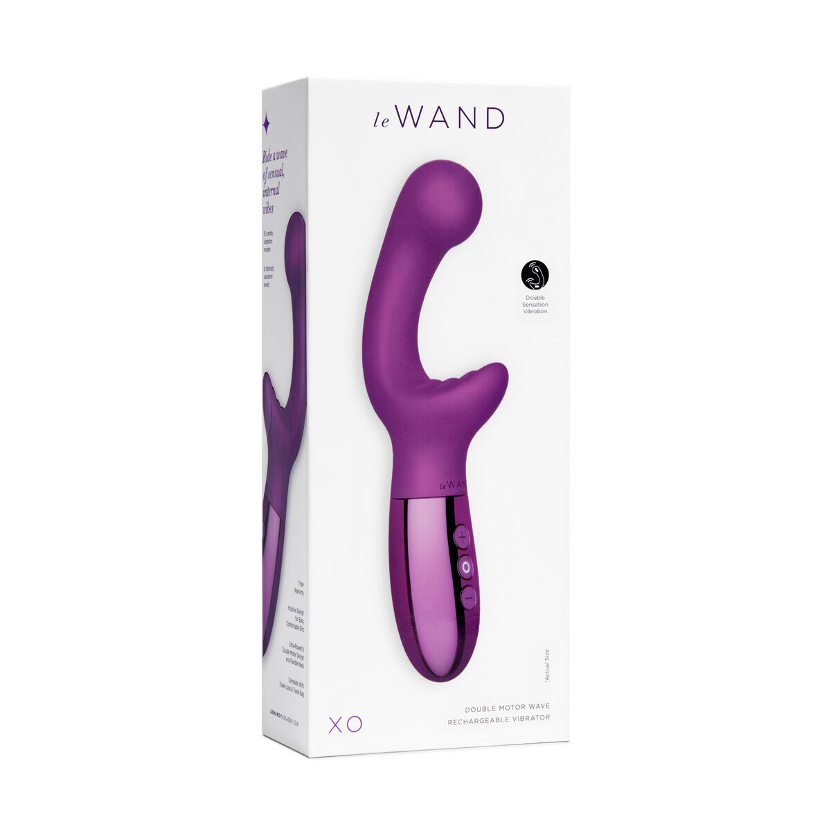 Vibratore per il Punto-G Le Wand Xo Viola